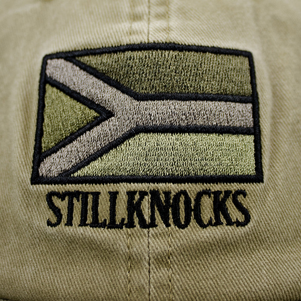 Stillknocks Flag Dad Cap-Military Olive