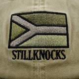 Stillknocks Flag Dad Cap-Military Olive