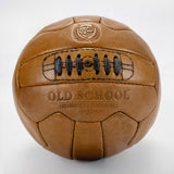 Old School Light Brown Soccer Ball