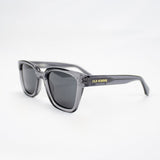 Old School Rectangle Sunnies-Grey