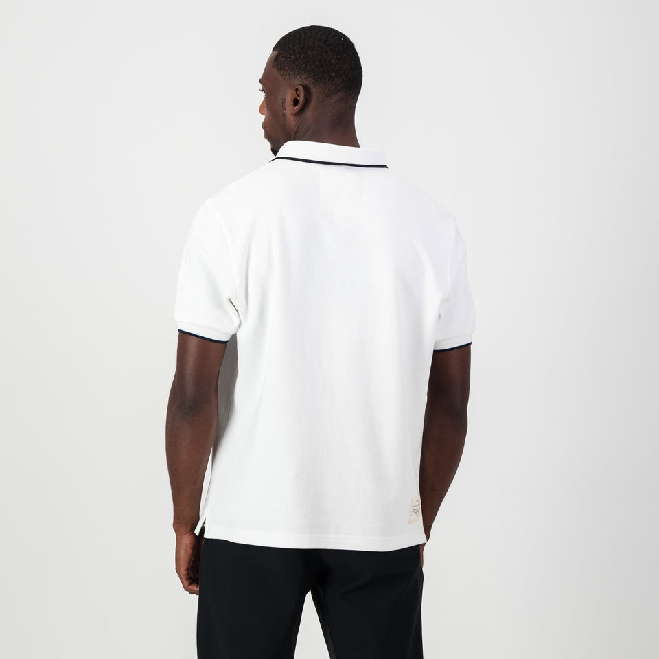 Orlando Pirates Tipped Polo-White
