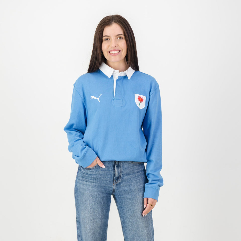 Provincial Bulls Daisy LS Rugby Jersey-Palace Blue