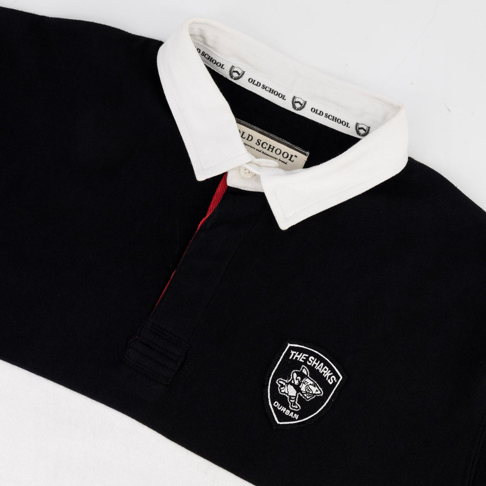 Provincial Sharks LS Rugby Jersey-Black