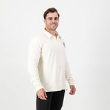 SA Supporters Badge LS Rugby Jersey-Ivory