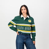 SA Supporters Mid Field LS Rugby Jersey-OS Green