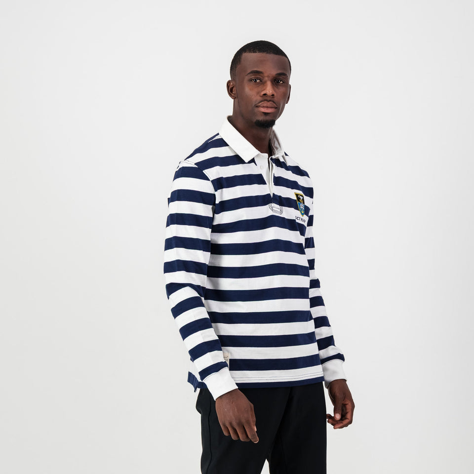 Schools Ikeys Varsity Cup LS Rugby Jersey-Navy