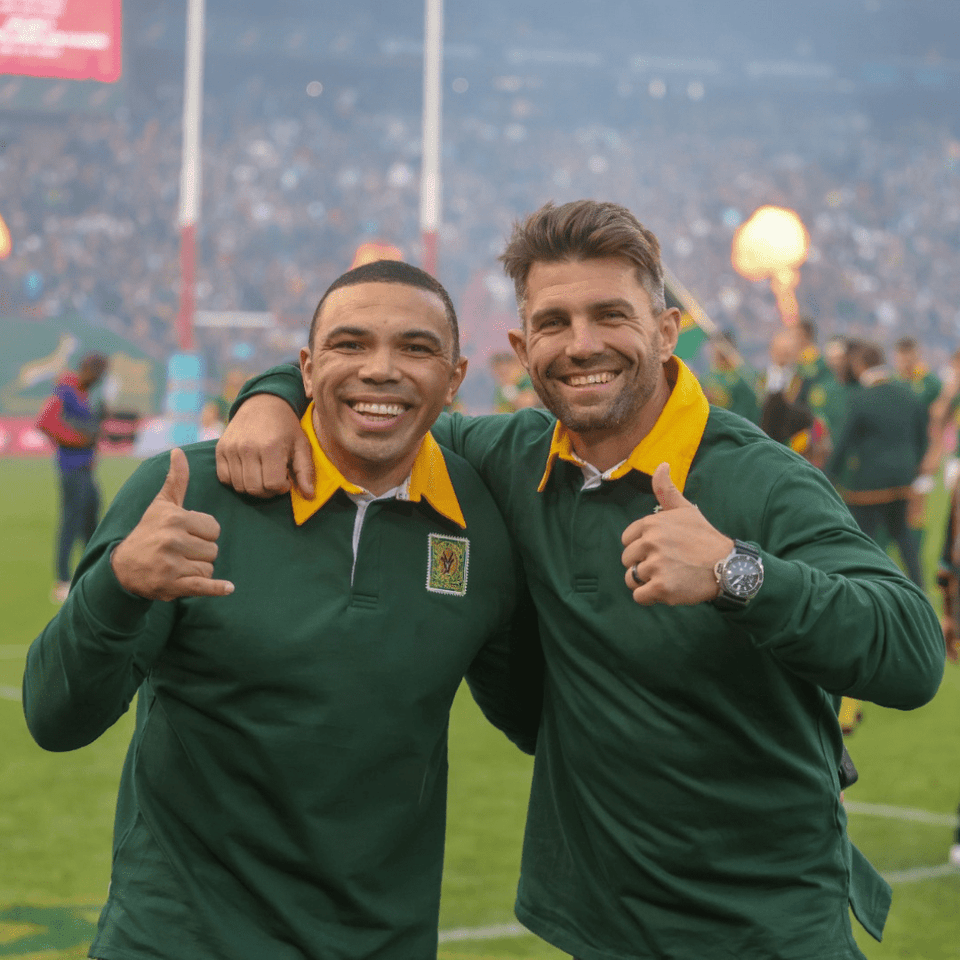 SA Supporters Classic LS Rugby Jersey-OS Green