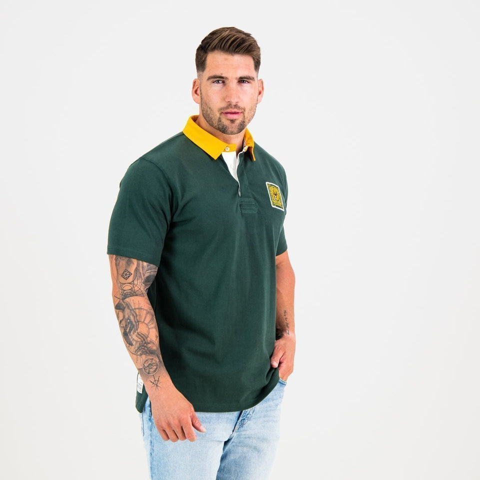 SA Supporters Classic SS Rugby Jersey-OS Green