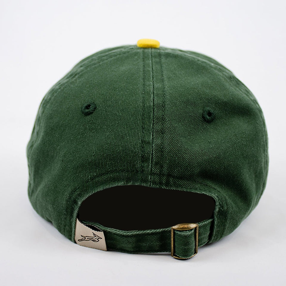 Springboks Two Colour Dad Cap-OS Green