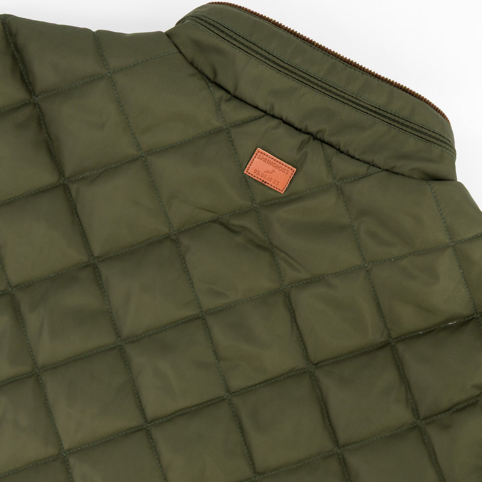 Springboks Barbour Jacket-Forest Green