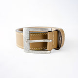 Springboks Double Stitch Belt-Tan