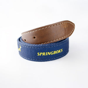 Springboks Golf Belt-Navy