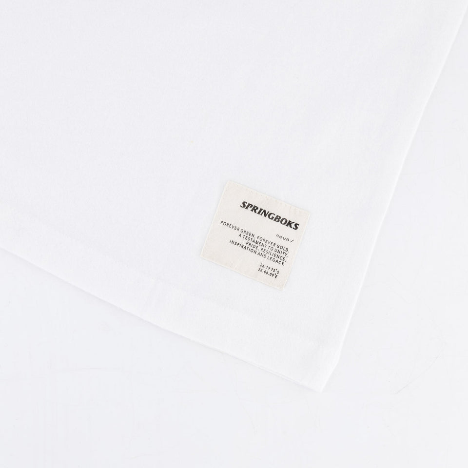 Springboks Graffiti Regular Crew Tee-White