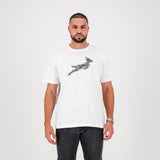 Springboks Stadium Bok Regular Crew Tee-White