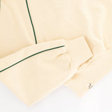 Springboks Ladies Piped Zip Through Sweat-Ivory