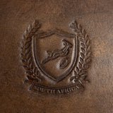 Springboks Leather Rugby Ball-Dark Brown