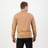 Springboks Quarter Zip Knit-Toffee