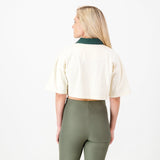 Springboks Twill Hoop SS Crop Rugby Jersey-Sugar Sizzle