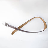 Springboks Single Contrast Stitch Belt-Dark Brown