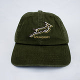 Springboks Triple Bok Dad Cap-Military Olive