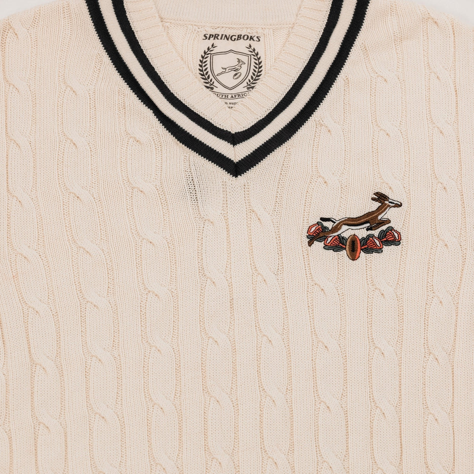Springboks Vest Knit - Ivory