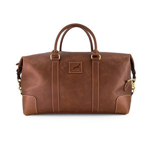 Springboks Weekender Duffle Bag-Dark Brown