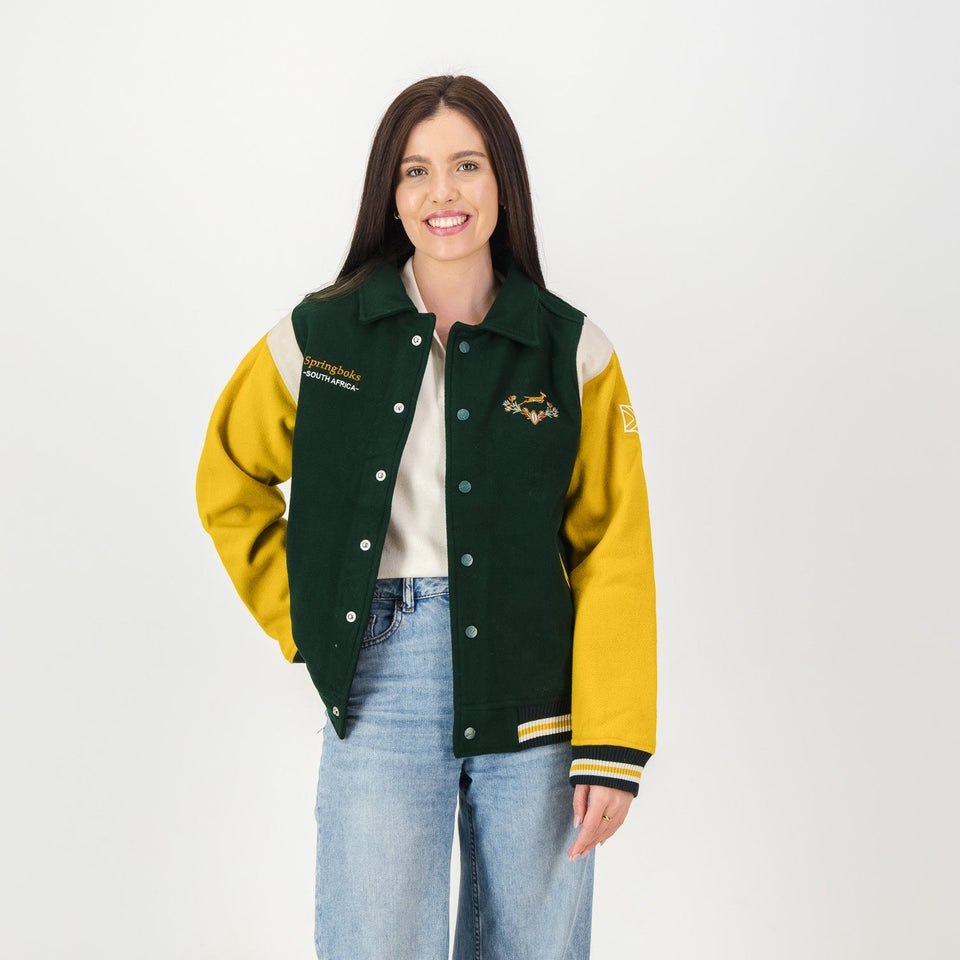Springboks Wool Bomber Jacket