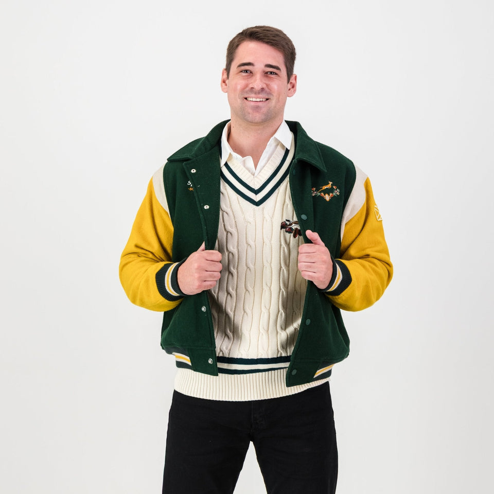 Springboks Wool Bomber Jacket