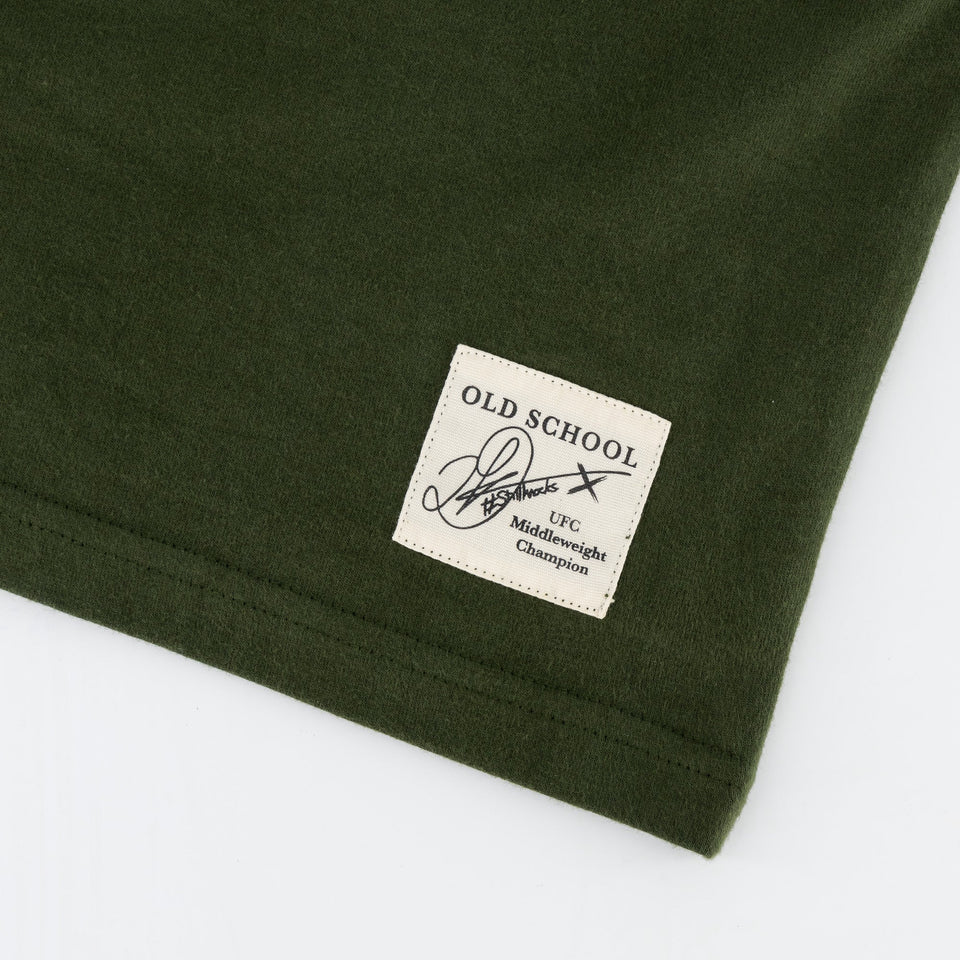 Stillknocks Built Diff Regular Crew Tee-Military Olive