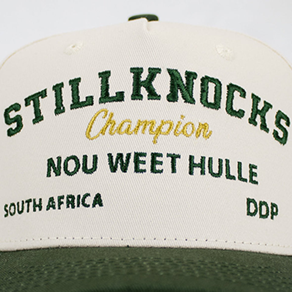 Stillknocks Champions Two Tone Cap-Ivory
