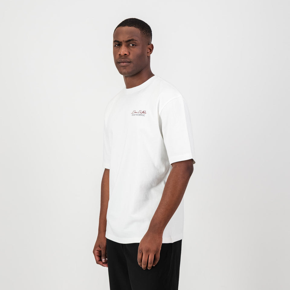 Stillknocks KO Boxy Crew Tee-White