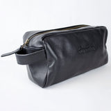 Stillknocks Leather Vanity Bag-Black