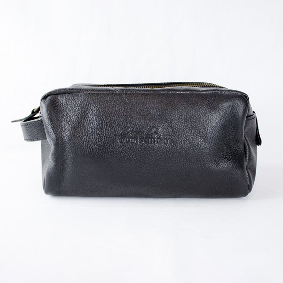 Stillknocks Leather Vanity Bag-Black