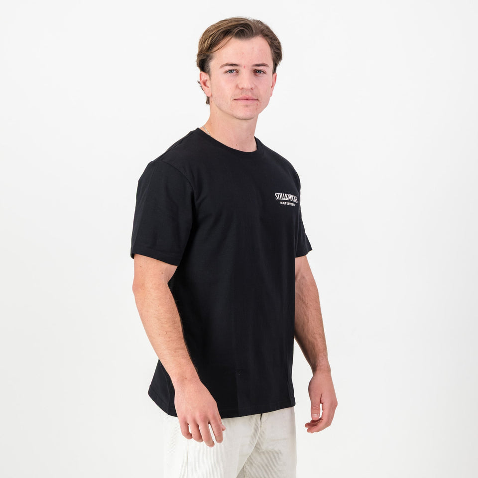 Stillknocks Real DDP Regular Crew Tee-Black
