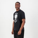 Stillknocks Smokey Shadow Regular Crew Tee-Black