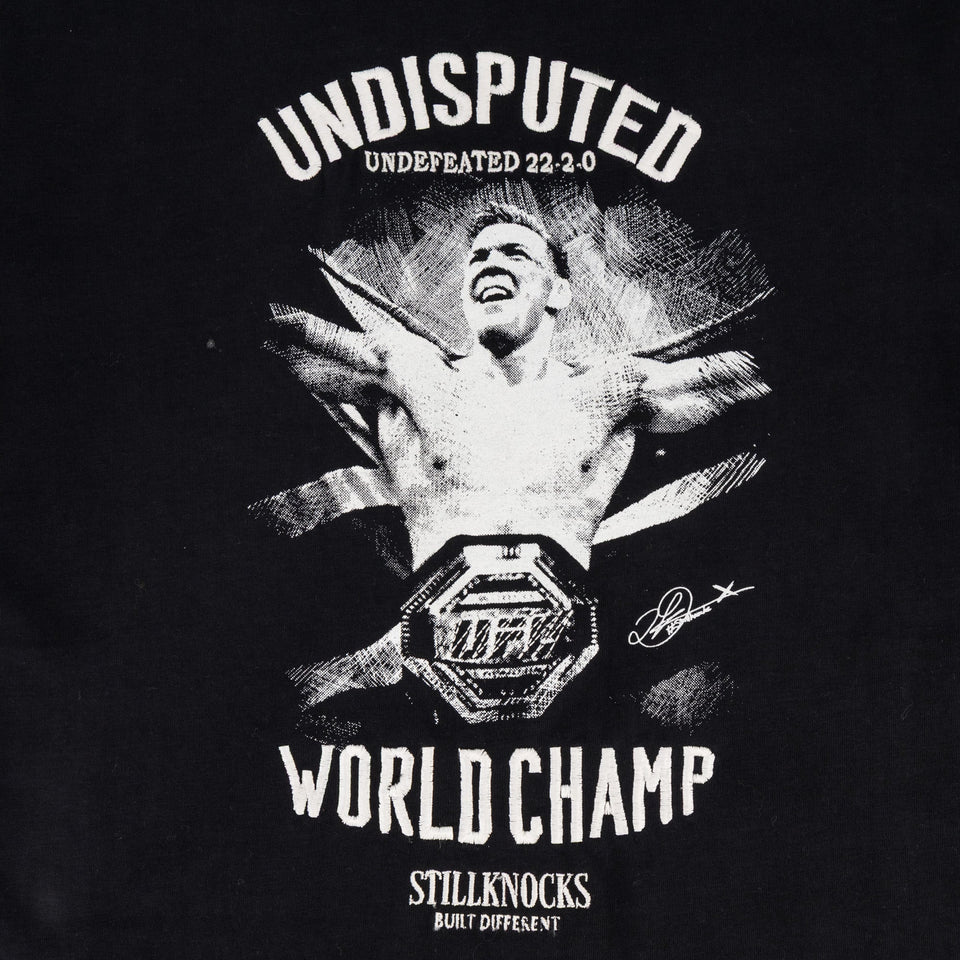 Stillknocks Smokey Shadow Regular Crew Tee-Black