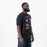 Stillknocks Technical Regular Crew Tee-Black