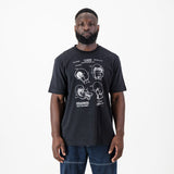 Stillknocks Technical Regular Crew Tee-Black