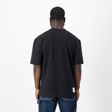 Stillknocks Graphic Boxy Crew Tee Old-Black
