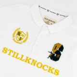 Stillknocks Real DDP SS Polo -White